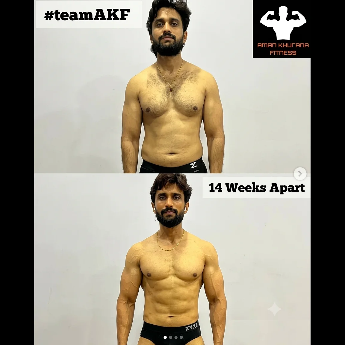 #teamAKF male transformation