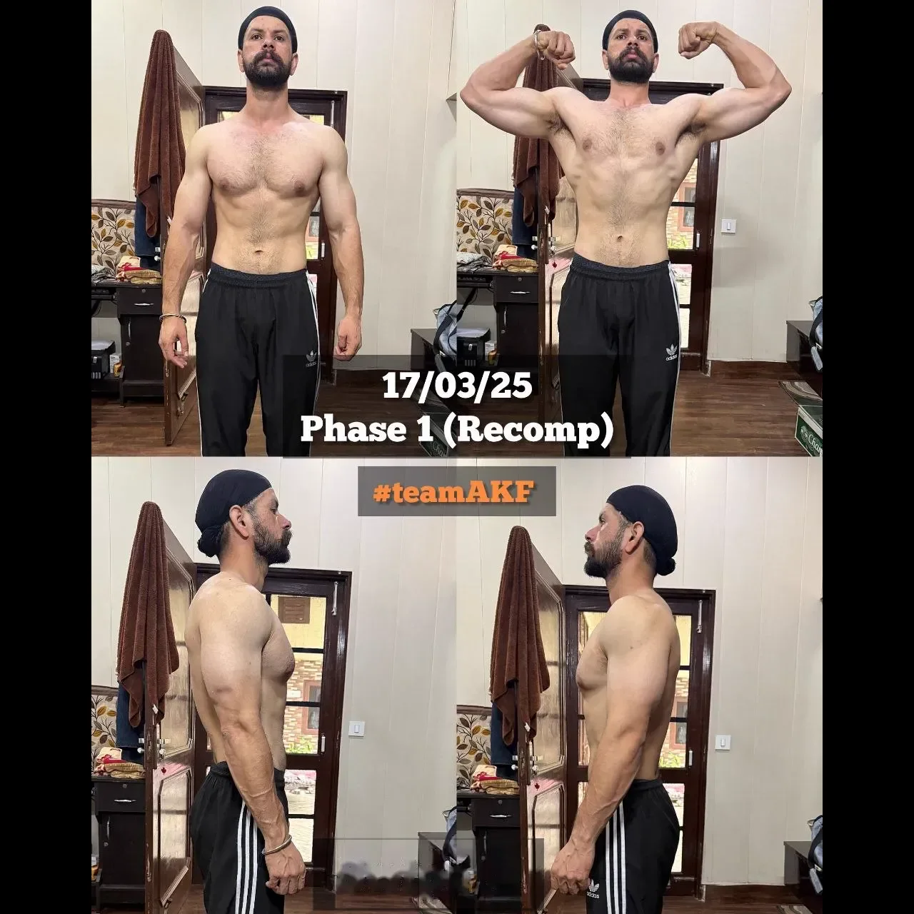 #teamAKF male transformation
